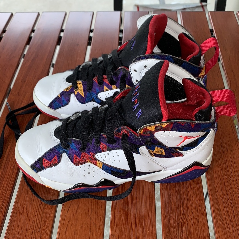 Jordan retro 7 sizes 4.5Y women's 6-6.5. Used.